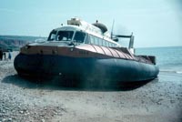 Departing Southsea, front-on